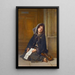 Die Bettlerin - Guillaume Charles Brun — gerahmtes Bild an der Wand
