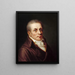 Portrait d'Ignace Vanlerberghe 1758-1819 bankier und Lieferant für Waffen - Guillaume Descamps — gerahmtes Bild an der Wand