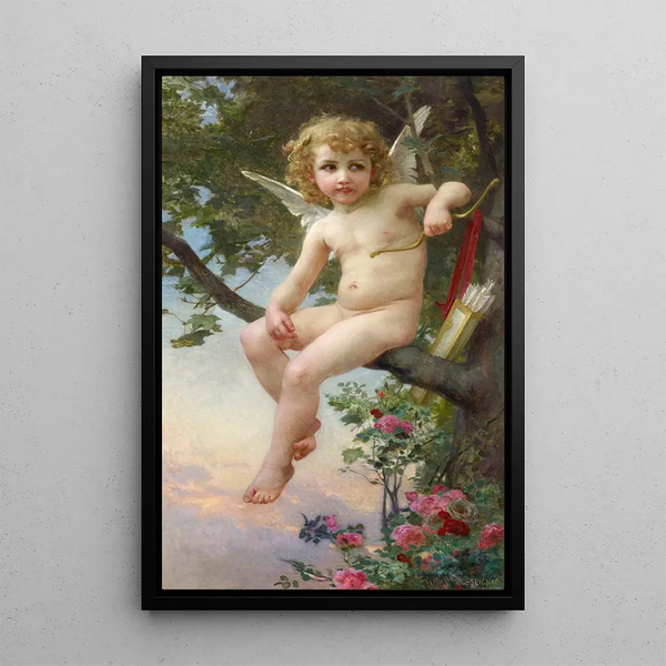 Cupidon - Guillaume Seignac — gerahmtes Bild an der Wand