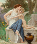 Entwaffnender Cupido - Guillaume Seignac — Ansicht des Kunstwerks