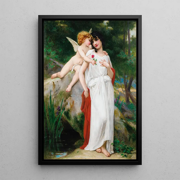 Premier amour - Guillaume Seignac — gerahmtes Bild an der Wand