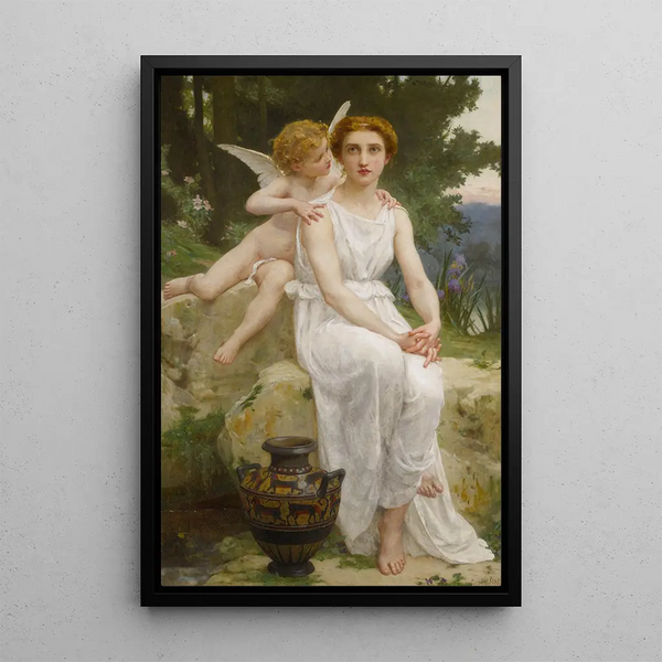 Offrande d'amour - Guillaume Seignac — gerahmtes Bild an der Wand