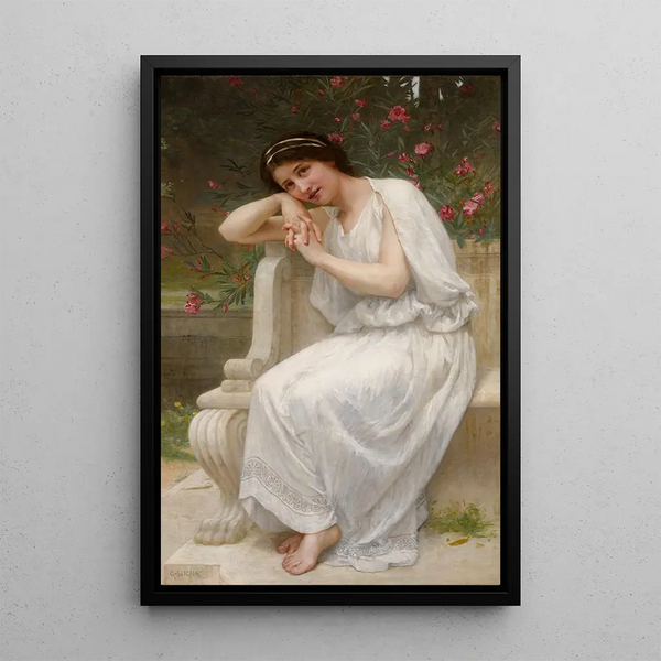 Polymnie - Guillaume Seignac — gerahmtes Bild an der Wand