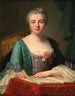 Portrait einer jungen Frau - Guillaume Voiriot — Ansicht des Kunstwerks