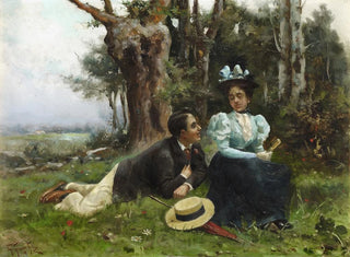 Guillermo Gmez Gil - Courting in the Country.webp