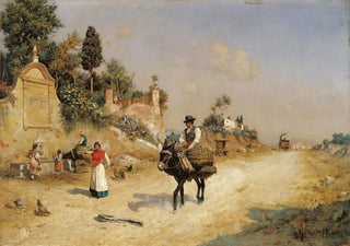 Guillermo Gmez Gil - The Reding Fountain By the Fountain.webp