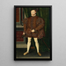 Portrait des Königs Eduard VI. - Guillim Scrots und Atelier — gerahmtes Bild an der Wand