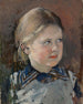 Studie eines Mädchengesichts für das Familienporträt des Barons Magnus von Born - Gunnar Berndtson — Ansicht des Kunstwerks