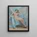 Modell weiblich nackt - Gunnar Berndtson — gerahmtes Bild an der Wand