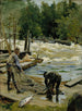 Fischfang auf Lachs - Gunnar Berndtson — Ansicht des Kunstwerks