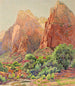 Der Zion Patriarchs Nationalpark - Gunnar Mauritz Widforss — Ansicht des Kunstwerks