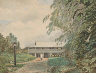 Station thermale à Sindanglaja - Gustaaf Frederik Tydeman — Ansicht des Kunstwerks