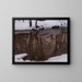 Wasserlauf - Gustaf Fjaestad — gerahmtes Bild an der Wand