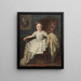 Hilda Amalia Brusewitz née en 1853 - Gustaf Henrik Brusewitz — gerahmtes Bild an der Wand