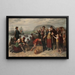 Das erste Emigrationsbild von Göteborg nach Neu-Schottland - Gustaf Henrik Brusewitz — gerahmtes Bild an der Wand