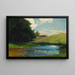 Landschaft bei Köpingebro in der Nähe von Ystad - Gustaf Rydberg — gerahmtes Bild an der Wand