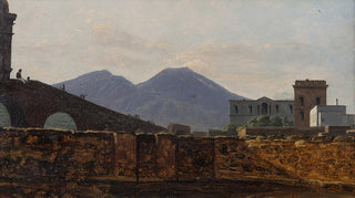 Gustaf Sderberg - Vesuvius Seen from St January Bridge Naples.webp