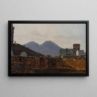 Gustaf Sderberg - Vesuvius Seen from St January Bridge Naples.webp