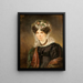 Mme M. E. Lundgren - Gustaf Wilhelm Finnberg — gerahmtes Bild an der Wand