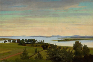 Gustaf Wilhelm Palm - Lake Siljan Study.webp