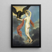 Hébé mit Jupiter in Form eines Adlers - Gustav Adolphe Diez — gerahmtes Bild an der Wand