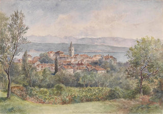 Gustav Barbarini - Blick auf Lovran.webp