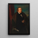 Heinrich Johann Immanuel Anschtz Schauspieler - Gustav Gaul — gerahmtes Bild an der Wand