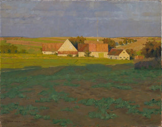 Abendstimmung im Herbst in Dachau - Gustav Heinrich Münch — Ansicht des Kunstwerks