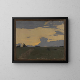 Gustav Kampmann - Abendwolken.webp