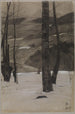 Winterlicher feuchter Tag - Gustav Kampmann — Ansicht des Kunstwerks