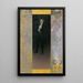 Josef Lewinsky in Carlos in Clavigo - Gustav Klimt — gerahmtes Bild an der Wand