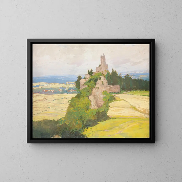Frédéric - Gustav Macoun — gerahmtes Bild an der Wand