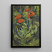 Mohnblumen - Gustav Macoun — gerahmtes Bild an der Wand