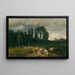 Vor dem Sturm - Gustav Ranzoni — gerahmtes Bild an der Wand