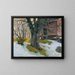 Im April - Gustav Wentzel — gerahmtes Bild an der Wand