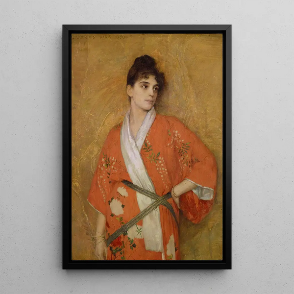 Studie - Gustave-Claude-Étienne Courtois — gerahmtes Bild an der Wand