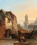 Andernach am Rhein Lavendelfelder bei der Mühle - Gustave Adolphe Simonau — Ansicht des Kunstwerks