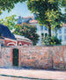 Häuser in Argenteuil - Gustave Caillebotte — Ansicht des Kunstwerks