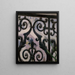 Aussicht vom Balkon - Gustave Caillebotte — gerahmtes Bild an der Wand