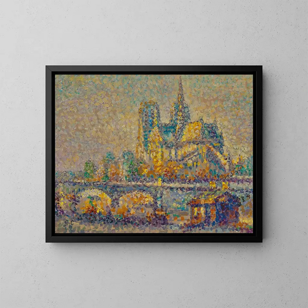 Notre-Dame de Paris - Gustave Cariot — gerahmtes Bild an der Wand