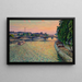 Vue de Paris - Gustave Cariot — gerahmtes Bild an der Wand