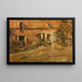 Ferme - Gustave Colsoulle — gerahmtes Bild an der Wand