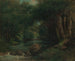 Ein Bach im Wald - Gustave Courbet — Ansicht des Kunstwerks