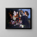 Treillis - Gustave Courbet — gerahmtes Bild an der Wand