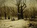 Winterlandschaft - Gustave Courbet — Ansicht des Kunstwerks