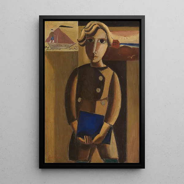 Pally - Gustave De Smet — gerahmtes Bild an der Wand