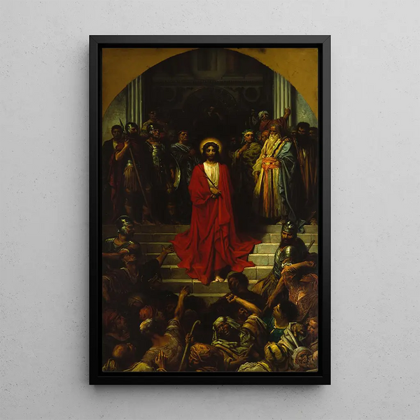 Ecce Homo - Gustave Doré — gerahmtes Bild an der Wand