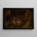 Brand von Rom - Gustave Doré — gerahmtes Bild an der Wand