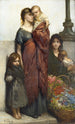 Verkäuferinnen von Blumen in London - Gustave Doré — Ansicht des Kunstwerks