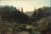 Ruisseau dans les montagnes au crépuscule - Gustave Doré — Ansicht des Kunstwerks